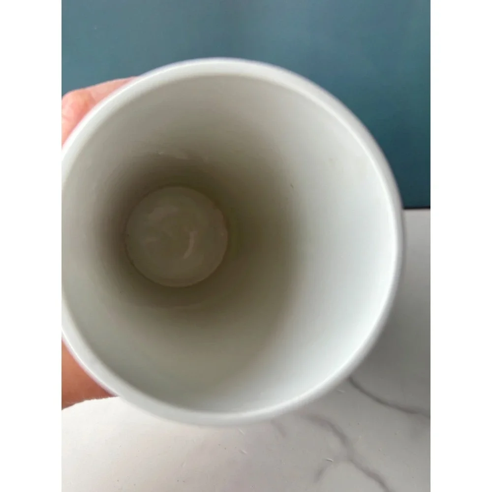 Portmeirion Harvest Blue Spaghetti Jar Vase 1995 Made in England 11in